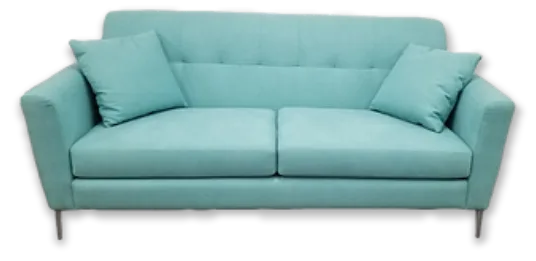 Sofa-3 — Sofa in fabric, with a hardwood frame