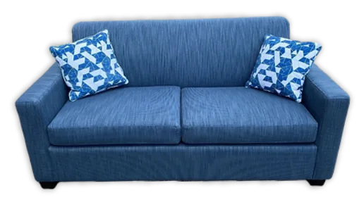 Sofa-4 — Sofa in fabric, with a hardwood frame (view 1 of 2)