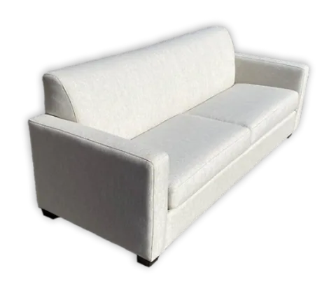 Sofa-13 — Sofa in fabric, with a hardwood frame