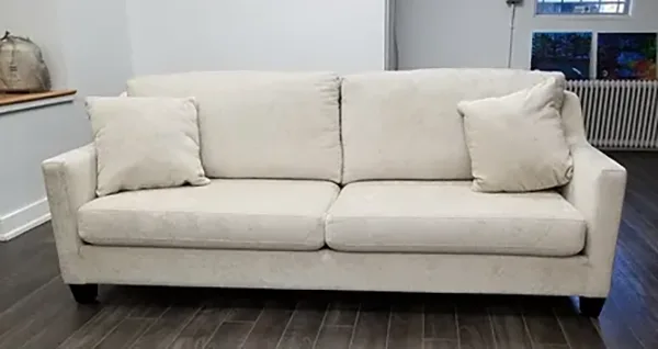 Sofa-15 — Sofa in fabric, with a hardwood frame