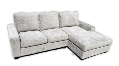 Sectional-2 — Sectional in fabric, with a hardwood frame