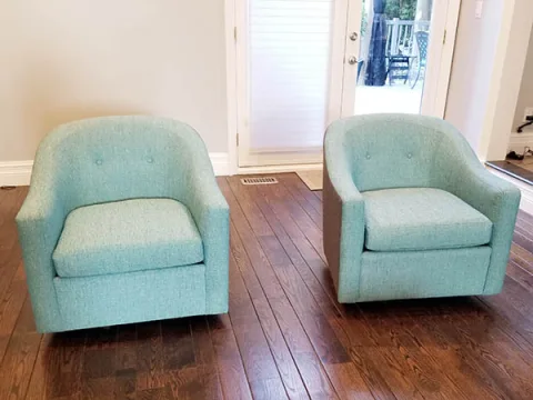 Room Chair-4 — Room chair in fabric