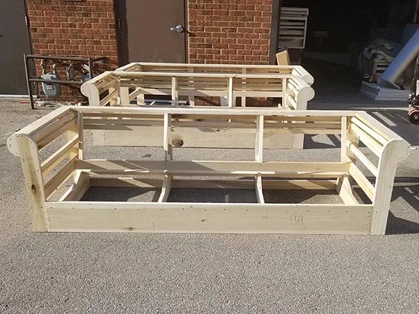 Custom Frame-1 — Custom frame, with a hardwood frame