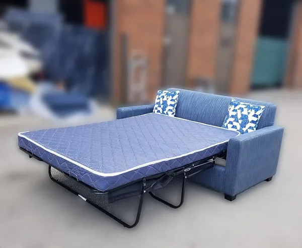 Sofa-4 — Sofa in fabric, with a hardwood frame (view 2 of 2)
