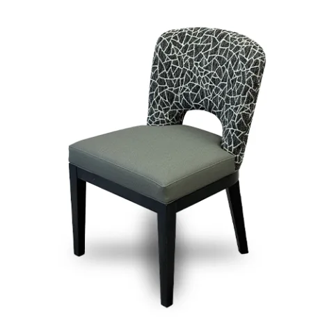 Dining Chair-6 — Dining chair in fabric (view 1 of 2)