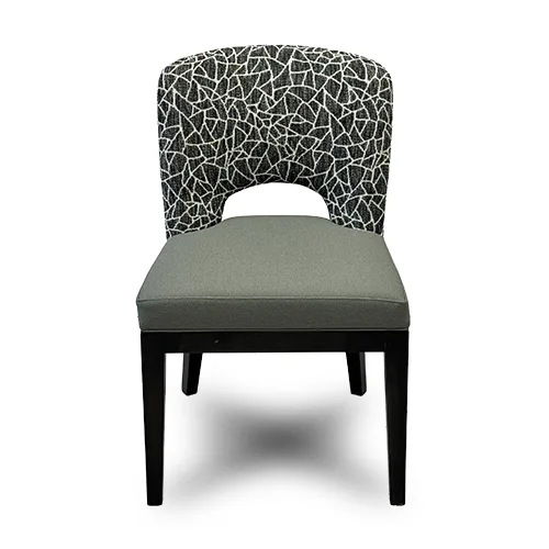 Dining Chair-6 — Dining chair in fabric (view 2 of 2)