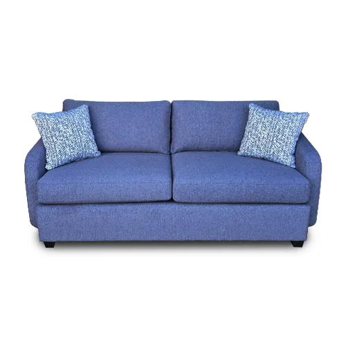 Sofa-22 — Sofa in leather, with a hardwood frame (view 2 of 2)