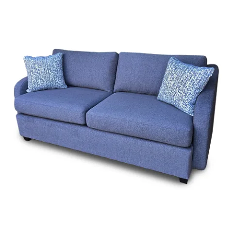 Sofa-22 — Sofa in leather, with a hardwood frame (view 1 of 2)