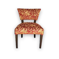 Custom-made dining chair with colorful nice fabric